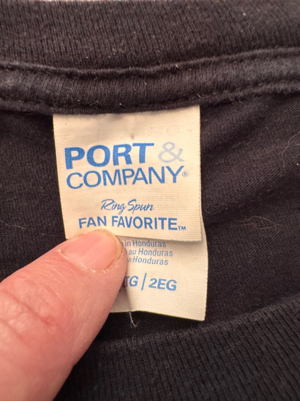 Port & Company KISS Black Graphic Tee 1976 album artwork Rock and Roll Over 2XL - Picture 2 of 9